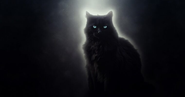 Kot, który patrzył w pustkę. Skąd wzięły się paranormalne legendy o kotach?